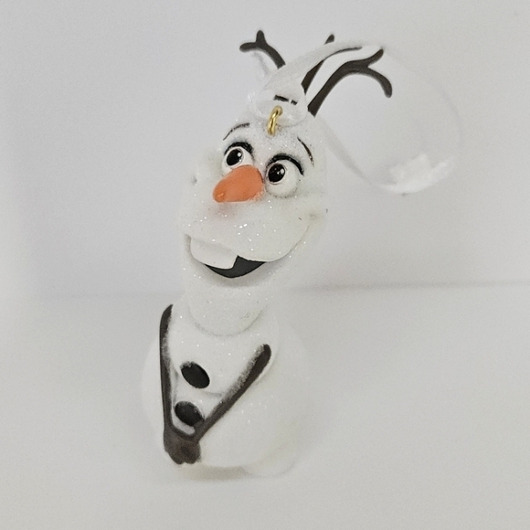 Disney Frozen Princess Elsa and Olaf Glitter Ornament Figurine Set - Picture 2 of 5